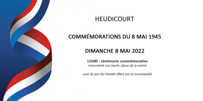 Commémorations 8 mai 1945