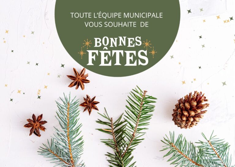 Bonnes fêtes de fin d&rsquo;année