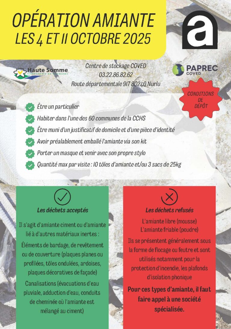Opération amiante 2025