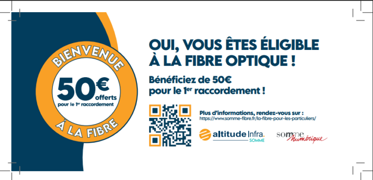 Offre de raccordement Fibre